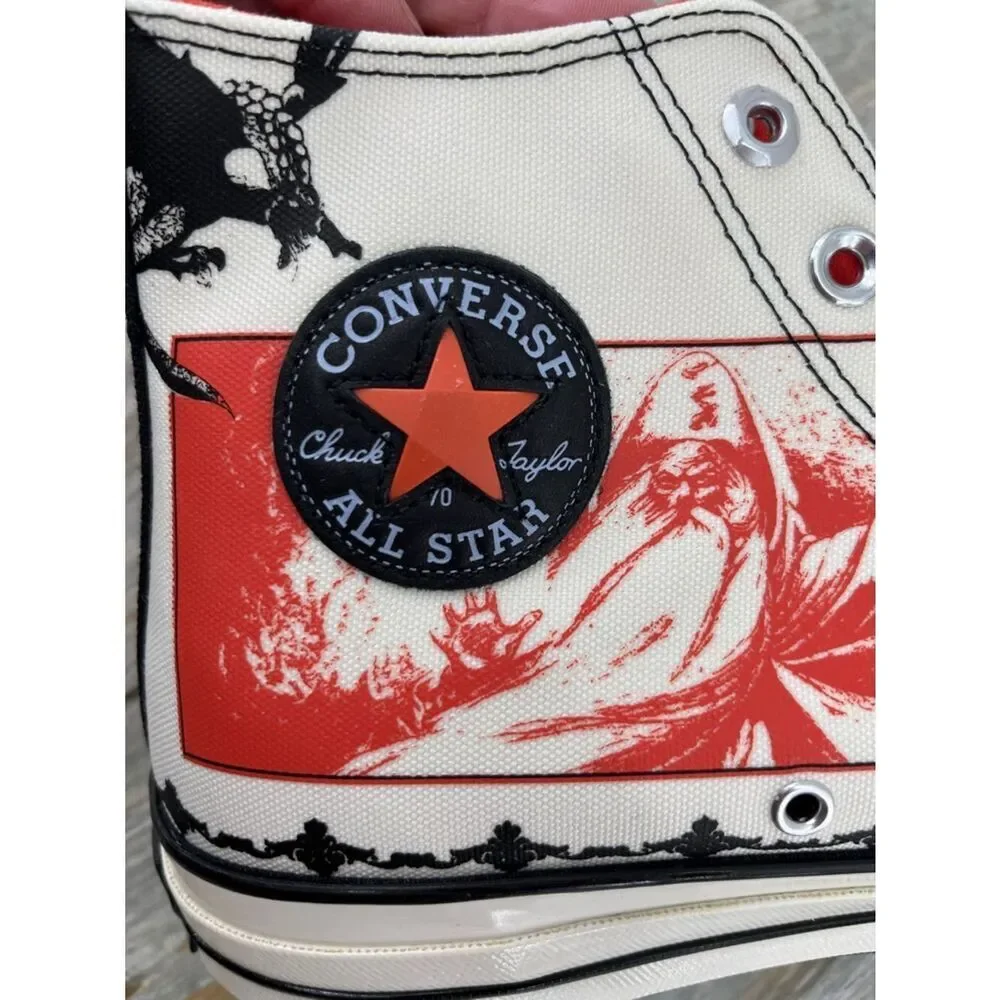 Converse Dungeons And Dragons Limited Edition Hightop Sneaker Shoes Size 10.5 - Picture 3 of 9